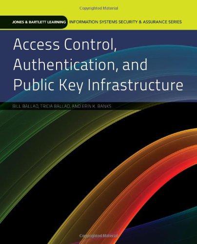 Access Control, Authentication, and Public Key Infrastructure (Information Systems Security & Assurance)