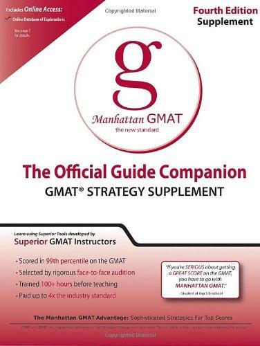 Manhattan GMAT The Official Guide Companion