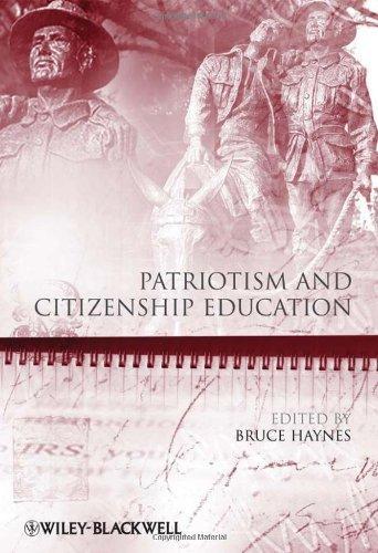 Patriotism and Citizenship Education (Educational Philosophy and Theory Special Issues) 