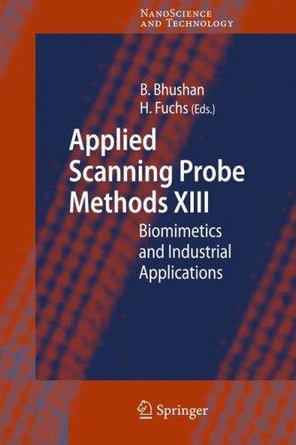 Applied Scanning Probe Methods XIII: Biomimetics and Industrial Applications