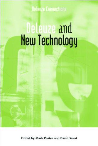 Deleuze and New Technology (Deleuze Connections) 