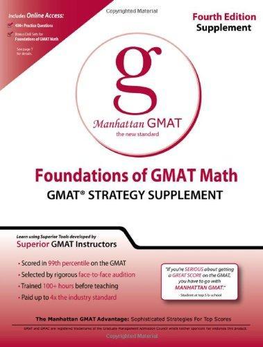 Foundations of GMAT Math: GMAT Strategy Supplement