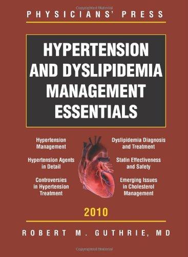 Pharmacological Management of Hypertension and Dyslipidemia