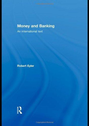 Money and Banking: An International Text