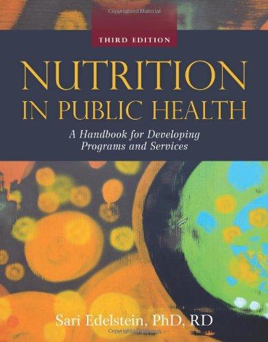 Nutrition in Public Health, Third Edition