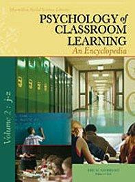 Psychology of Classroom Learning: An Encyclopedia 