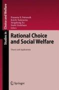 Rational Choice and Social Welfare: Theory and Applications (Studies in Choice and Welfare) 