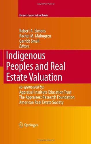 Indigenous Peoples and Real Estate Valuation