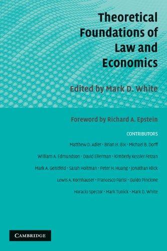 Theoretical Foundations of Law and Economics