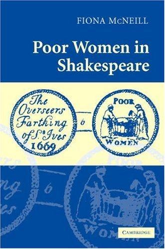 Poor Women in Shakespeare 