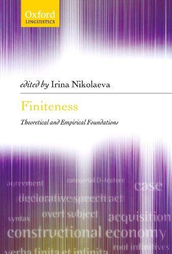 Finiteness: Theoretical and Empirical Foundations 