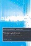 Midwest Studies in Philosophy, Philosophy and the Empirical