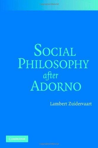Social Philosophy after Adorno
