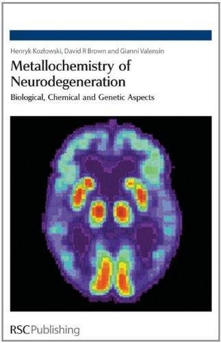 Metallochemistry of Neurodegeneration: Biological, Chemical and Genetic Aspects 