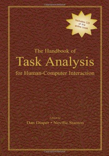 The Handbook of Task Analysis for Human-Computer Interaction