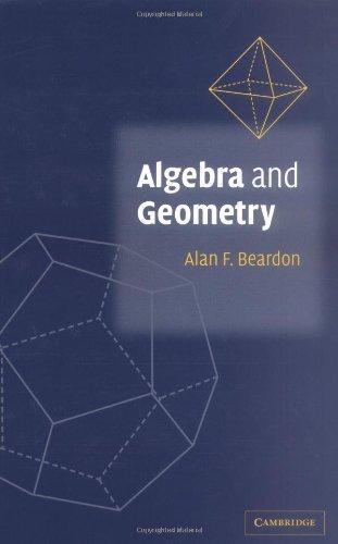 Algebra and Geometry 