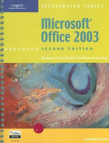 Microsoft Office 2003-Illustrated Introductory, Second Edition (Illustrated (Thompson Learning))