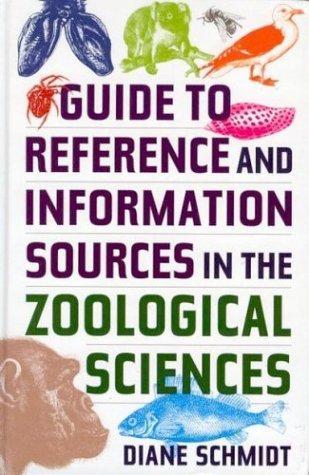 Guide to Reference and Information Sources in the Zoological Sciences