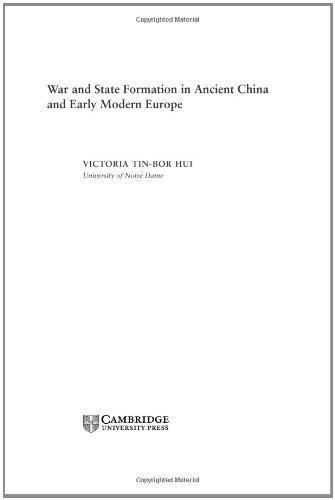 War and State Formation in Ancient China and Early Modern Europe 