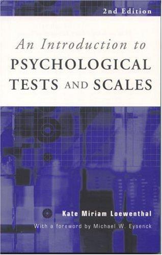 An Introduction to Psychological Tests and Scales