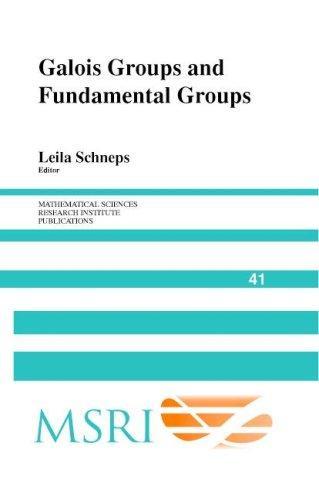 Galois Groups and Fundamental Groups (Mathematical Sciences Research Institute Publications) 
