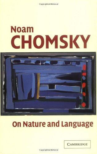 On Nature and Language 