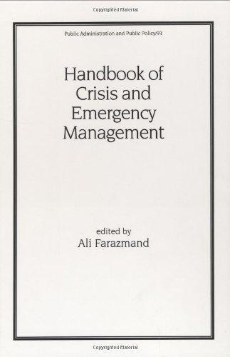 Handbook of Crisis and Emergency Management