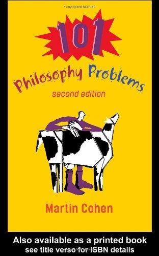 101 Philosophy Problems 