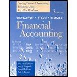 Financial Accounting, Solving Financial Accounting Problems Using Excel for Windows 