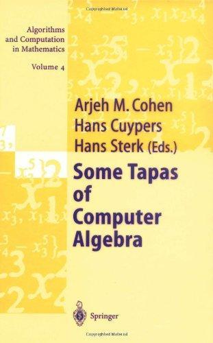 Some Tapas of Computer Algebra (Algorithms and Computation in Mathematics) 