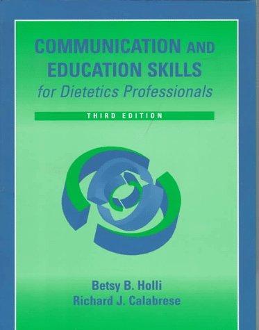 Communication & Educ Skills Diet 