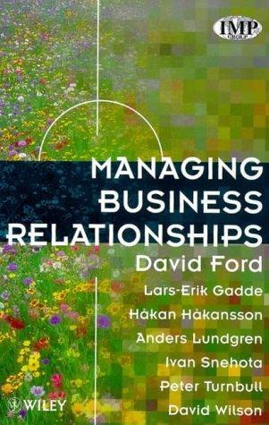 Managing Business Relationships 