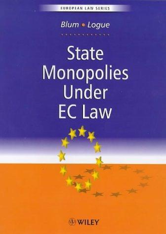 State Monopolies Under EC Law