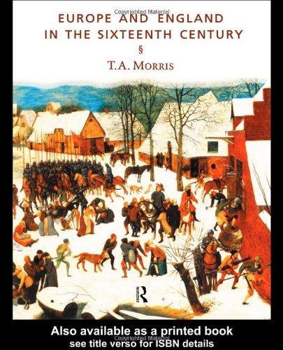 Europe and England in the Sixteenth Century