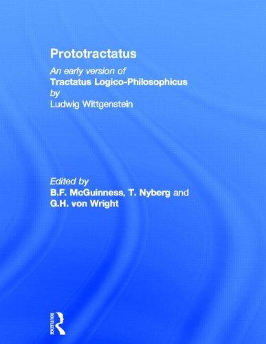 Prototractatus (Routledge Library Editions)