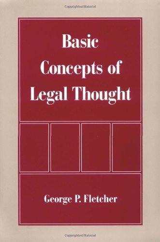 Basic Concepts of Legal Thought 