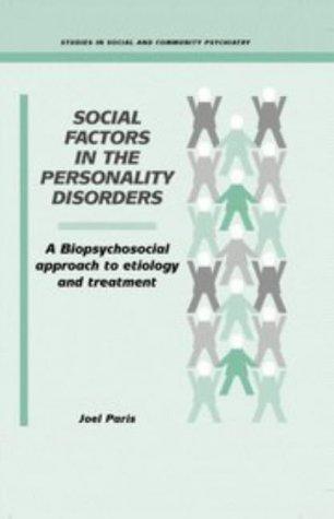 Social Factors in the Personality Disorders