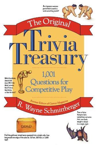 The Original Trivia Treasury: 1,001 Questions for Competitive Play