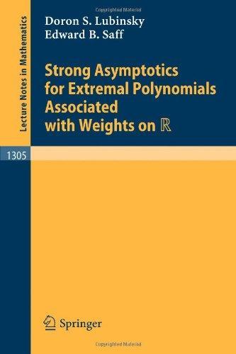 Strong Asymptotics for Extremal Polynomials Associated with Weights on R