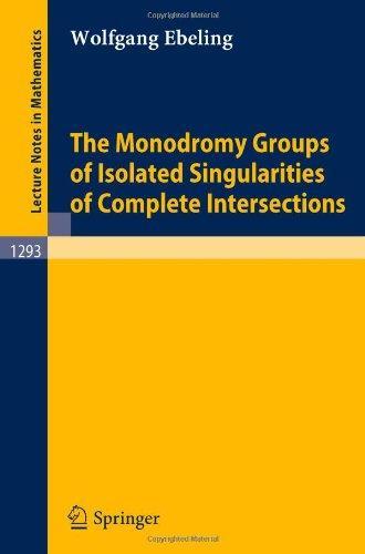 The Monodromy Groups of Isolated Singularities of Complete Intersections