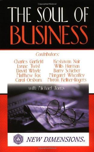 The Soul of Business (New Dimensions Books)