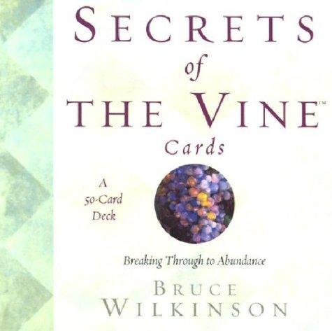 SECRETS OF THE VINE CARDS A 50 CARD DECK