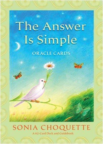 The Answer is Simple Oracle Cards: A 62-card Deck with Guide
