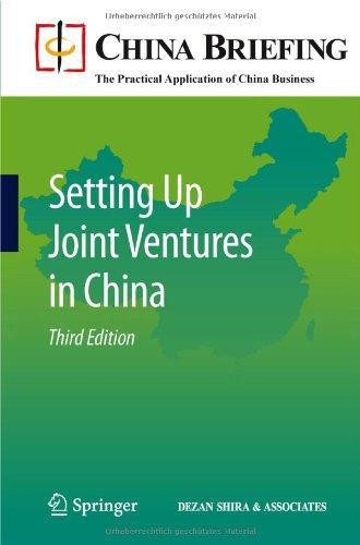 Setting Up Joint Ventures in China (China Briefing) 