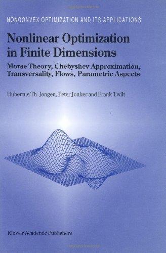 Nonlinear Optimization in Finite Dimensions: Morse Theory, Chebyshev Approximation, Transversality, Flows, Parametric Aspects