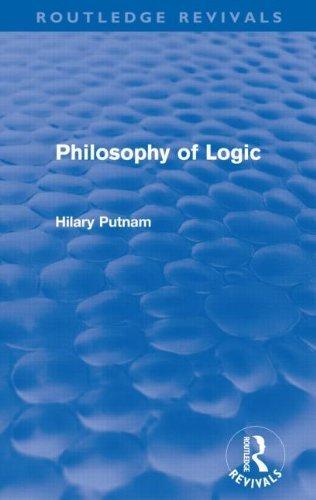 Philosophy of Logic (Routledge Revivals) 