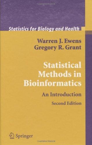 Statistical Methods in Bioinformatics : An Introduction 2/e