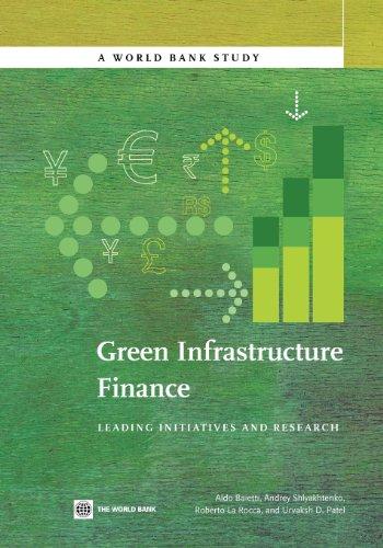  Green Infrastructure Finance: Leading Initiatives and Research (World Bank Studies) 