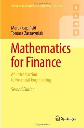 Mathematics for Finance: An Introduction to Financial Engineering (Springer Undergraduate Mathematics Series) 
