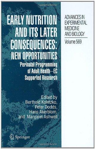 Early Nutrition and its Later Consequences: New Opportunities: Perinatal Programming of Adult Health - EC Supported Research (Advances in Experimental Medicine and Biology) 